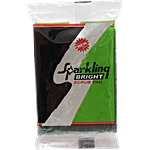 Sparklingbright Medium Nylon Green Pad Hand Scrubber 1 pc