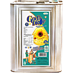 Gold Drop  Refined Sunflower Oil 15 kg Tin