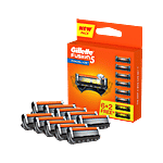 Gillette Fusion Proglide Blades For MenPerfect Shave & Beard ShapePack of 8 Cartridges 8 pcs