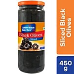 American Garden  Olives Sliced - Black 450 g