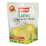 Priya Pickle - Lime (With Garlic) 40 g Pouch