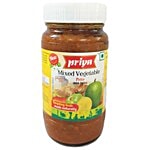 Priya Pickle - Mixed Vegetable (With Garlic) 500 g Bottle