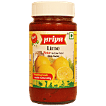 Priya Pickle - Lime With Garlic 300 g Bottle