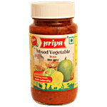 Priya Pickle - Mixed Vegetable With Garlic 300 g Bottle