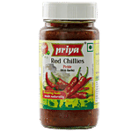 Priya Pickle - Red Chillies With Garlic 300 g Bottle