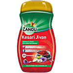 Zandu Kesari Jivan Ayurvedic Immunity Booster Chyawanprash- With Saffron & Pearl, For Adults, Builds Energy 900 g Bottle