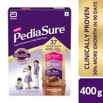 Pediasure Nutrition Drink Powder - Chocolate Flavour, Nutrition For Kids Growth 400 g Box