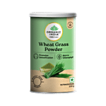 Organic India Wheat Grass Powder - Naturally Contains Chlorophyll 100 g Tin