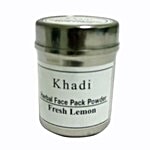 Khadi Herbal Face Pack Powder - Fresh Lemon 50 g 