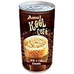 Amul Kool Cafe - Milk & Coffee 200 ml Can