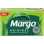 Margo Original Neem Soap With Goodness Of 1000 Neem Leaves 100 g Pouch