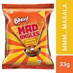 Bingo! Mad Angles Mmmmm Masala - Corn-Based Crunchy Chips 33 g Pouch