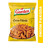 Garden Original Onion Pakoda - Crunchy & Tasty, Teatime Snack 140 g Pouch