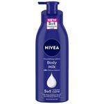 NIVEA Body Milk Nourishing Lotion - Very Dry Skin, With Deep Moisture Serum & 2X Almond Oil, 48h Intensive Moisture Care 400 ml 