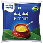 Nandini Pure Ghee/Tuppa 500 ml Pouch
