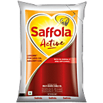 Saffola Active Multi-Source Refined Rice Bran & Soya Bean Cooking Oil 930 ml Pouch