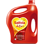 Saffola Active Multi-Source Refined Rice Bran & Soya Bean Cooking Oil 4.6 L Jar