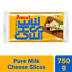 Amul Pure Milk Cheese 750 g Pouch (50 pcs)