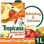 Tropicana Fruit Juice - Delight, Mixed Fruit 1 L