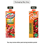 Real Fruit Power Cranberry Juice 1 L