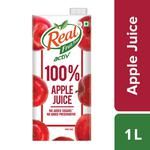 Real Activ 100 %  Apple Juice 1 L 