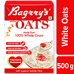Bagrry's White Oats - With Whole Grains 500 g Carton