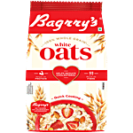 Bagrry's Whole Grain White Rolled Oats 500 g Pouch