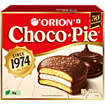 Orion Choco Pie - Chocolate Coated Soft Biscuit 12 pcs