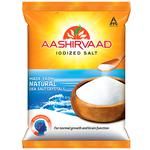 Aashirvaad Salt/Uppu - Iodised 1 kg Pouch