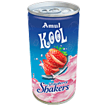 Amul Kool Milkshake - Strawberry 200 ml Can