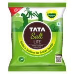 Tata Salt Lite - 15% Low Sodium Iodised Salt, Helps Blood Pressure & For Healthy Lifestyle 1 kg Pouch