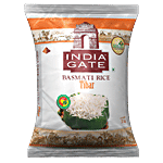 India Gate Basmati Rice/Basmati Tandul - Tibar 1 kg Pouch