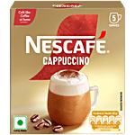 Nescafe  Cappuccino Instant Coffee Premix 125 g Pack (5 Sachets x 25 g)