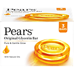Pears Original Glycerin Soap Bar 125 g (Pack of 3)