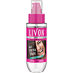 Livon Serum Anti-frizz Serum - For All Hair Types, Damage Protection, With Vitamin E & Argan Oil 100 ml 