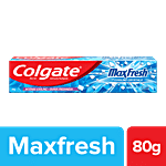 Colgate Toothpaste - MaxFresh, Anti-Cavity, Peppermint Ice 80 g