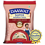 Daawat Basmati Rice/Basmati Akki - Super 5 kg Pouch