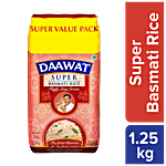 Daawat  Basmati Rice/Basmati Biyyam - Super 1 kg Pouch 250 gm Extra