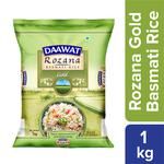 Daawat  Basmati Rice/Basmati Akki - Rozana Gold 1 kg Pouch
