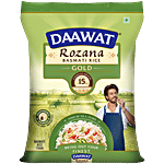 Daawat Basmati Rice/Basmati Akki - Rozana Gold 1 kg Pouch