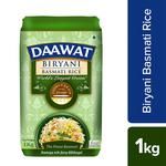 Daawat Basmati Rice/Basmati Akki - Biryani 1 kg Pouch