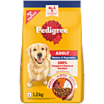 Pedigree Adult Dry Dog Food, Chicken & Vegetables, 1.2 kg, 3 kg, 100% Complete & Balanced Food for Adult Dogs 1.2 kg