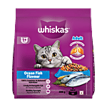 Whiskas Adult 1+ Years Dry Cat Food - Ocean Fish Flavour 480 g