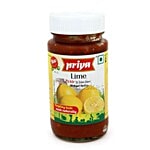 Priya Pickle - Lime (Without Garlic) 300 g Bottle