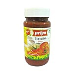 Priya Pickle - Tomato Without Garlic 300 g Bottle