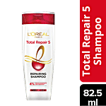 L'Oreal Paris Total Repair 5 Repairing Shampoo with Keratin XS 82.5 ml Bottle