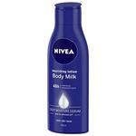 NIVEA Body Milk Nourishing Lotion - Very Dry Skin, With Deep Moisture Serum & 2X Almond Oil, 48h Intensive Moisture Care 200 ml 
