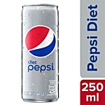 Pepsi Soft Drink - Diet 250 ml Can