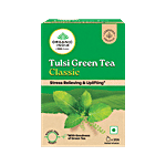 Organic India Tulsi Green Tea Classic 43.5 g (25 Bags x 1.74 g each)