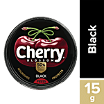 Cherry Blossom Wax Shoe Polish, Black 15 g